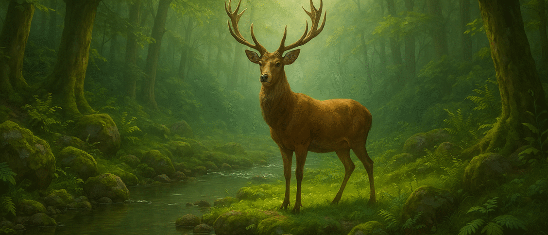noble deer meditation