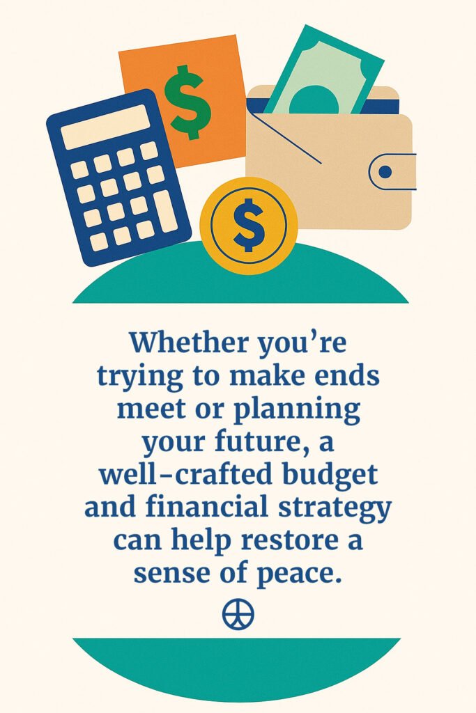 Quote:Whether you’re trying to make ends meet or planning your future, budgeting and financial planning can help restore a sense of peace.