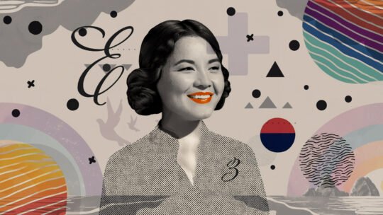 A woman with a content smile, a portrait of encouragement and resilience